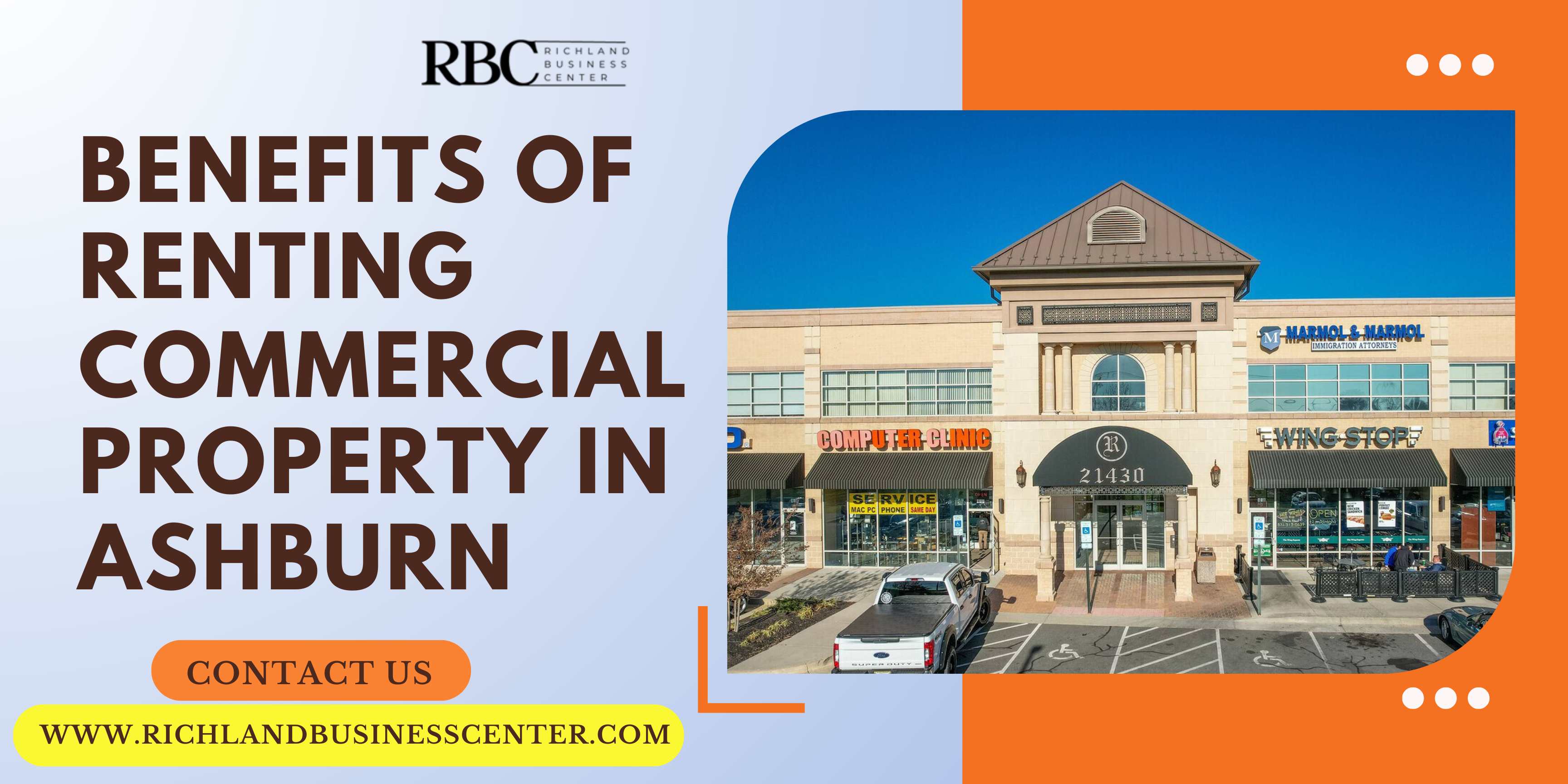 Benefits of Renting Commercial Property near Ashburn